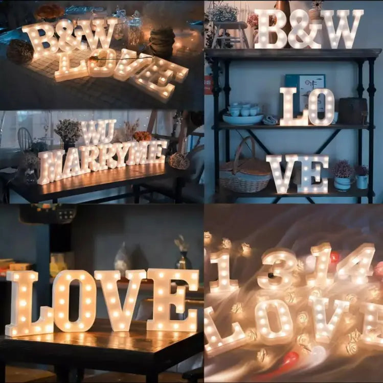 LED Alphabet Letters A to Z (1 pc)