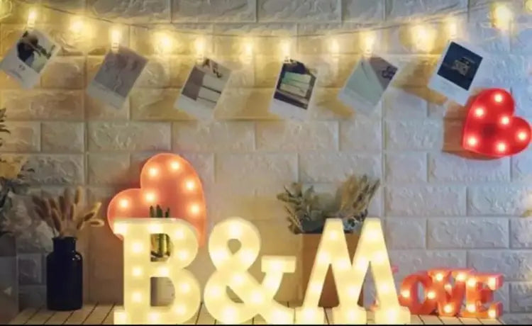 LED Alphabet Letters A to Z (1 pc)