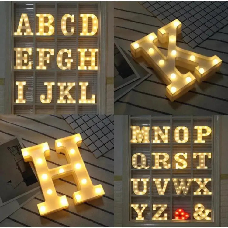 LED Alphabet Letters A to Z (1 pc)