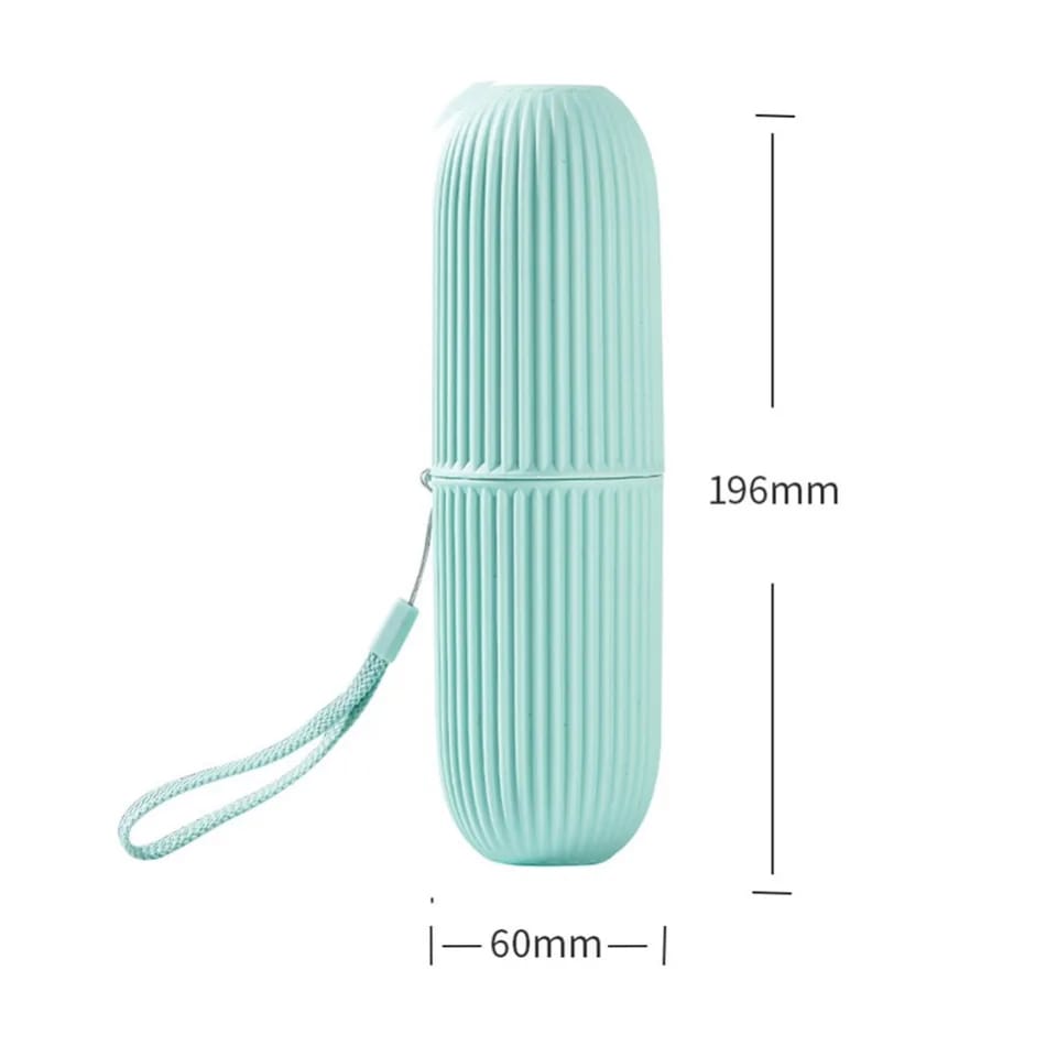 Portable Travel Cosmetic/Toothbrush Case