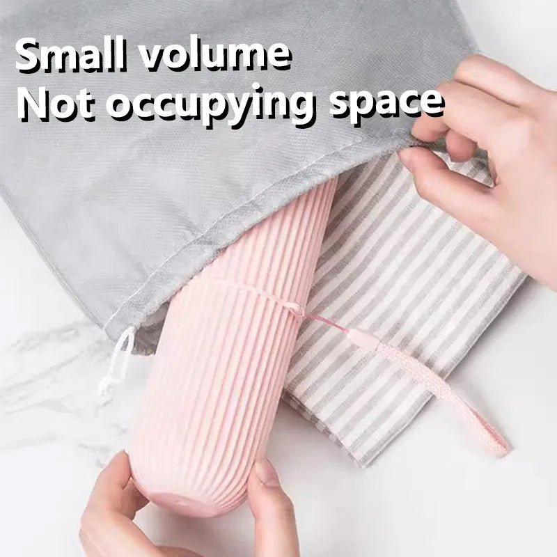 Portable Travel Cosmetic/Toothbrush Case