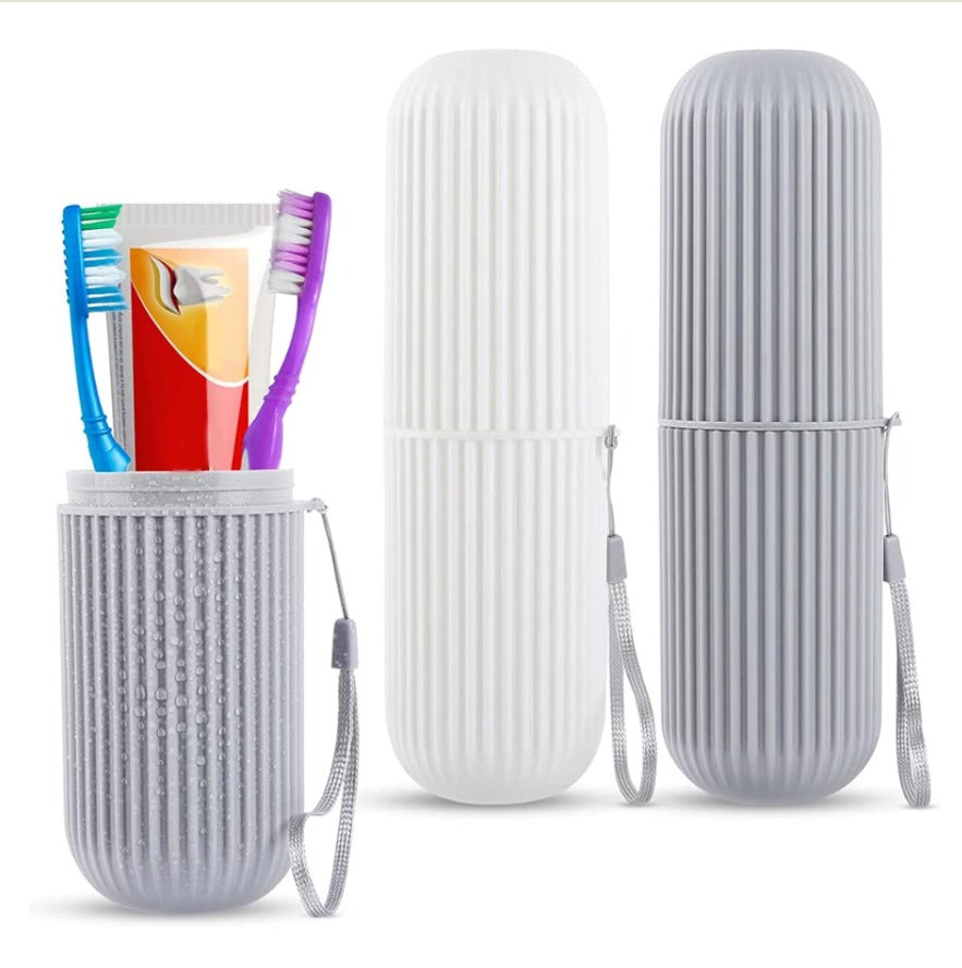 Portable Travel Cosmetic/Toothbrush Case