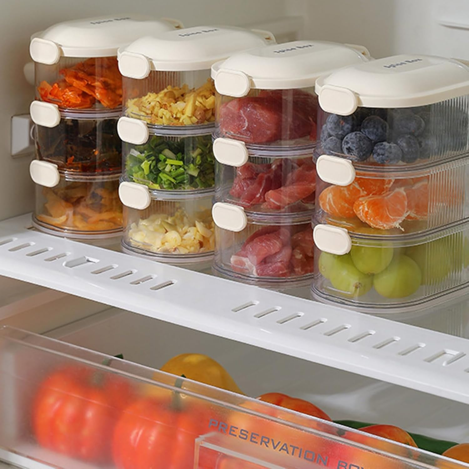 4-Tier Spice Storage Box