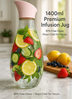 Glass Water Jug / Pitcher 1400ml