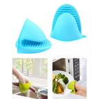 1 Pair Mini Silicone Heat-Resistant Oven Mitts