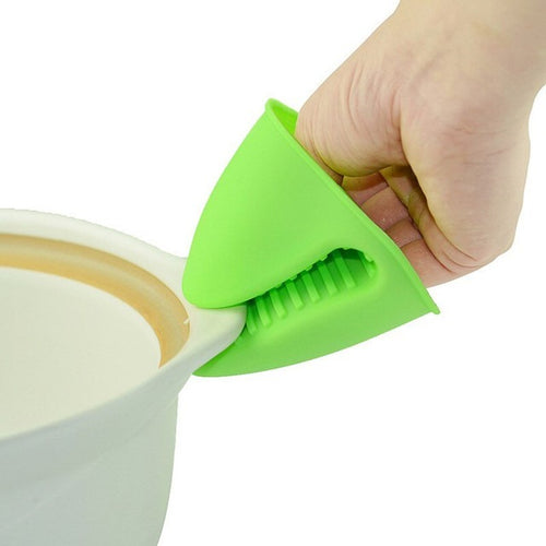 1 Pair Mini Silicone Heat-Resistant Oven Mitts