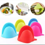 1 Pair Mini Silicone Heat-Resistant Oven Mitts