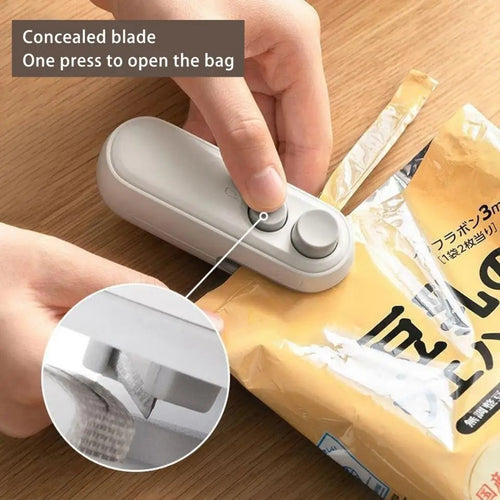 2 in 1 Mini Portable Heat Sealer and Cutter