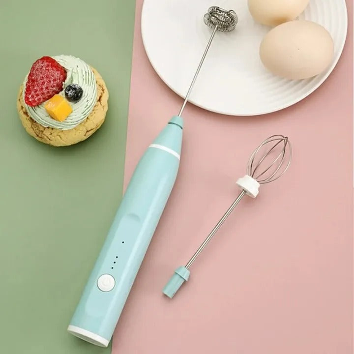 Electric Coffee Beater & Handheld Milk Frother