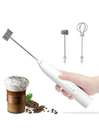 Electric Coffee Beater & Handheld Milk Frother