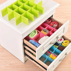 Adjustable Plastic Drawer Divider (4 Piece Set)