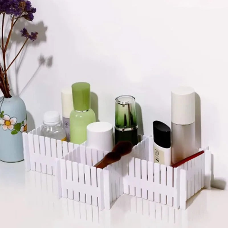 Adjustable Plastic Drawer Divider (4 Piece Set)