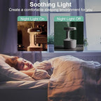 Smooth Sailing Antigravity Air Humidifier – Ultra-Quiet Cool Mist Air Humidifier with Floating Water Drop Effect & Night Light