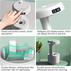 Smooth Sailing Antigravity Air Humidifier – Ultra-Quiet Cool Mist Air Humidifier with Floating Water Drop Effect & Night Light