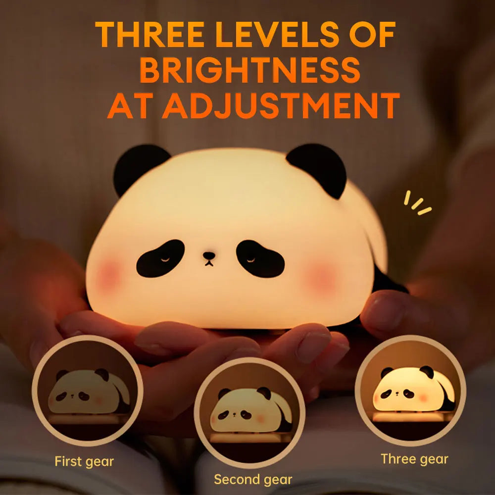 Rechargeable Cute Panda Lamp/ Night Light