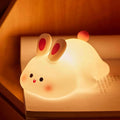 Cute Rabbit Silicone Night Light / Lamp-Soft Touch Tap Control