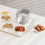 7-Piece Polished Sauce Dish Set with Storage Container