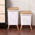 Minimalist Trash Bin with Lid