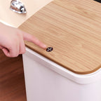 Minimalist Trash Bin with Lid
