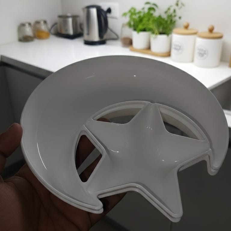 Moon & Star Decorative Serving Plate