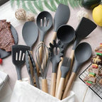 12 Pcs Silicone Kitchen Utensils Set