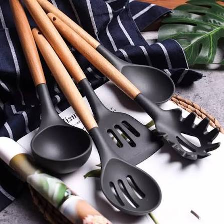 12 Pcs Silicone Kitchen Utensils Set