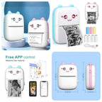 Cute Mini Portable Pocket Thermal Printer