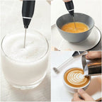 2 In 1 Electric Coffee Beater (Milk Frother And Egg Whisk)