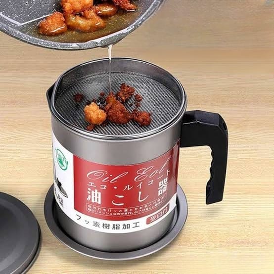 1.4L Fryer Oil Filter Pot