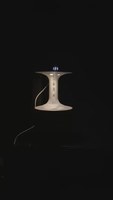Smooth Sailing Antigravity Air Humidifier – Ultra-Quiet Cool Mist Air Humidifier with Floating Water Drop Effect & Night Light