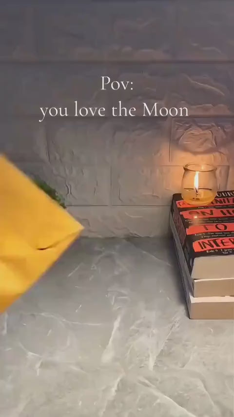 3D Moon Crystal Ball LED Lamp